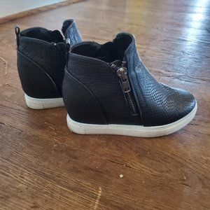 Black Slip On Sneakers